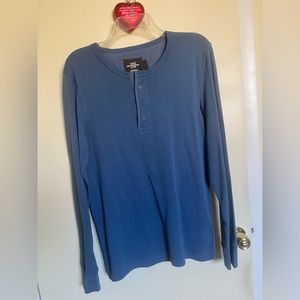 H&M LOGG Long Sleeve Shirt - Dark Blue